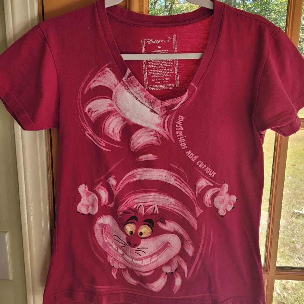 Disney Store Cheshire Cat V-neck Women's M
